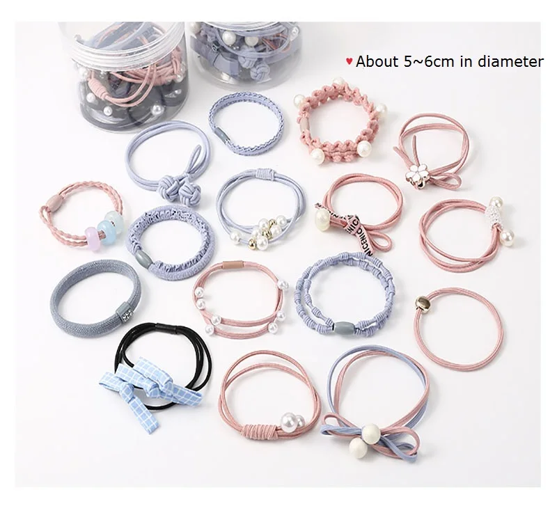 Резинки для волос звездное небо эластичные заколки с лентами цветами