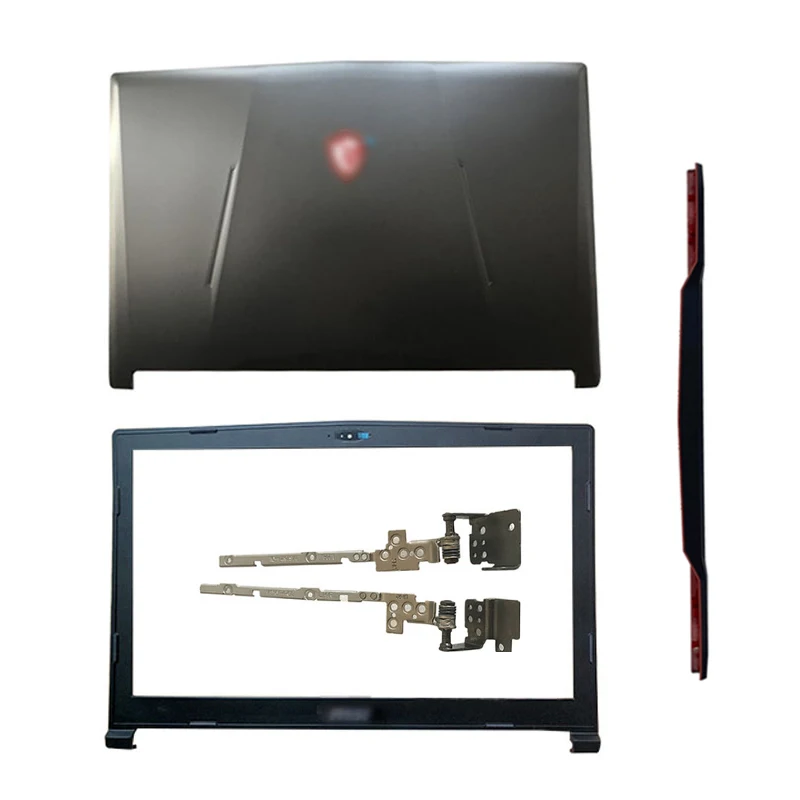 

NEW For MSI GL63 MS-16P4 Series Laptop LCD Back Cover/Front Bezel/Hinges/Palmrest/Bottom Case/Hinge Cover Rear Lid TOP case