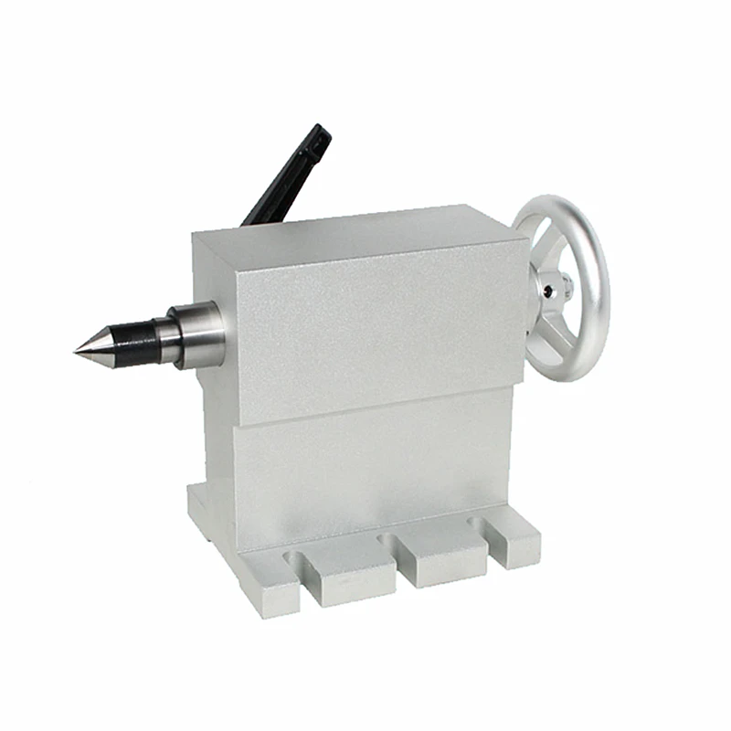 Фрезерный станок CNC Tailstock MT2 Live Center Height 100 мм для вращающегося 4-осевого фрезерного