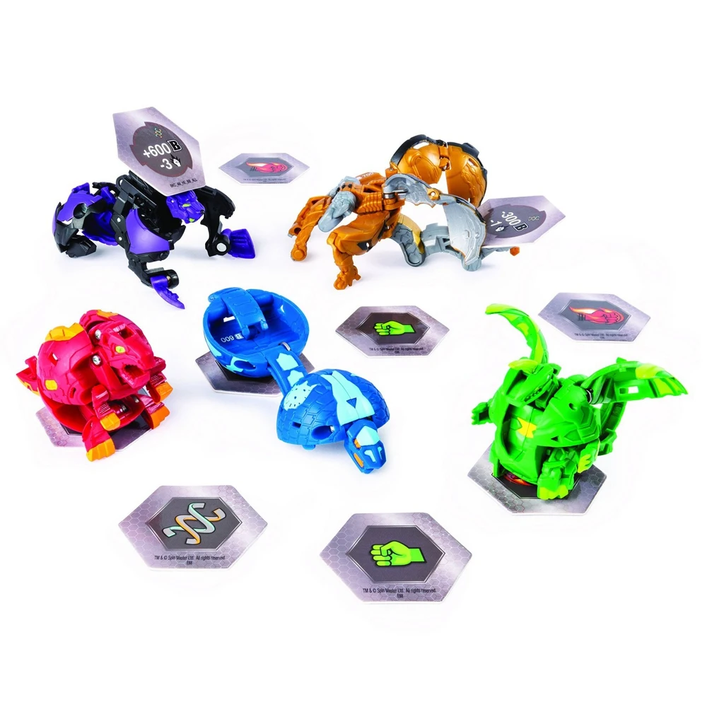 Набор игровой Bakugan фигурка трансформер Даркус Хидорус и Аврелиус Гарганоид