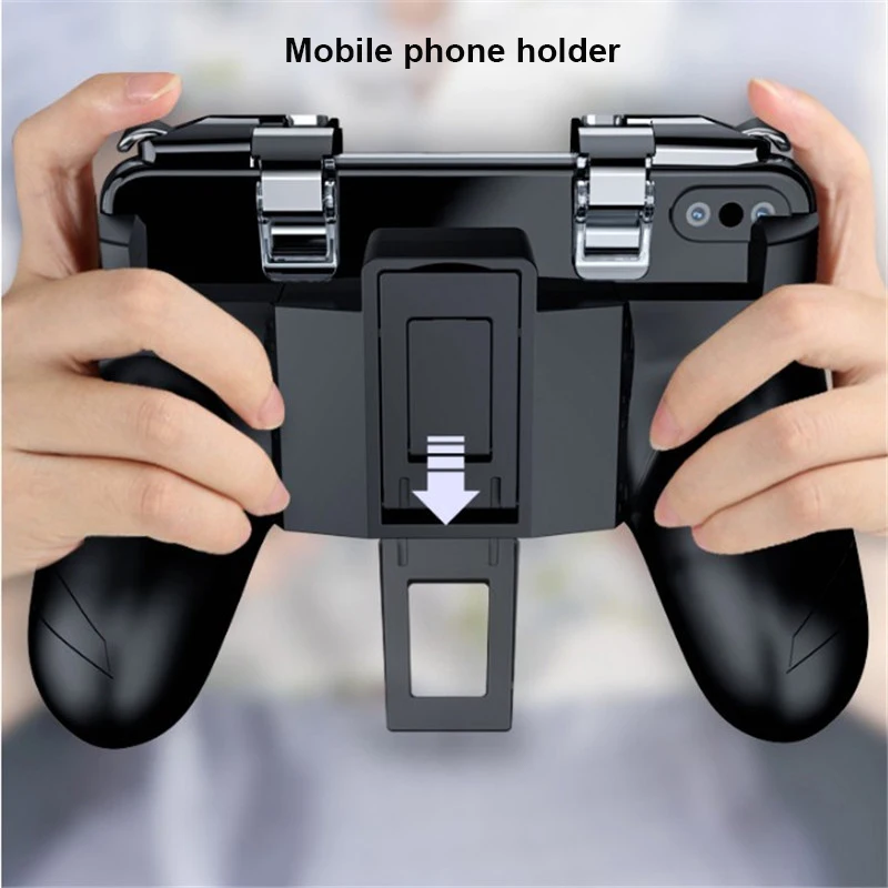 

Portable Gamepad For PUBG Mobile Gaming Controller Extended Handle Holder Game Grip For IPhone Android Smartphones