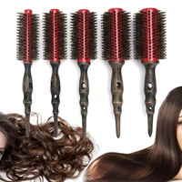 professional hair round brushes retro style curler combs hairdressing straight quiff roller salon styling barber tools