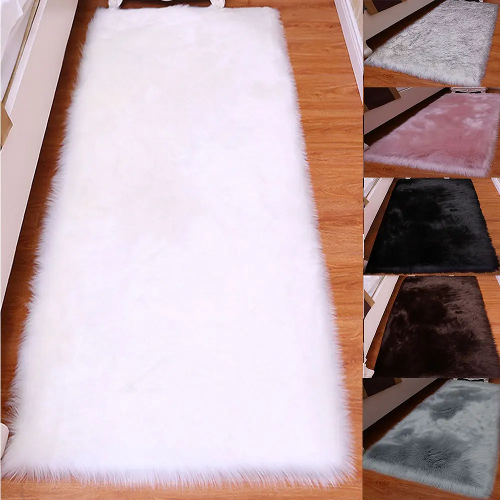 Мохнатый ковер для гостиной коврик из искусственного меха коврики шелковые
