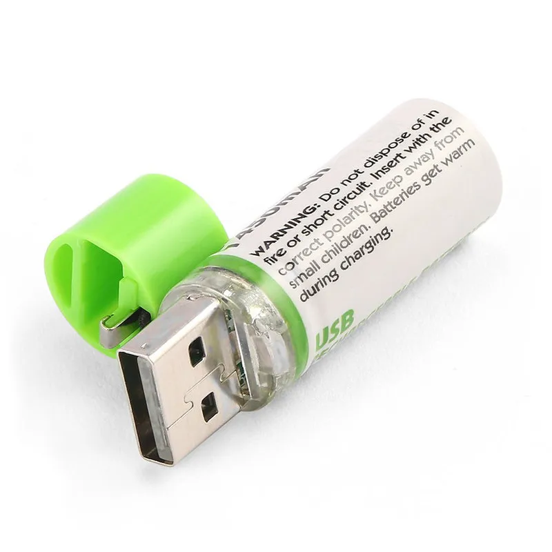 MJKAA 4 шт. AA 1450mAh 1,2 V USB перезаряжаемая батарея Ni-MH аккумулятор для окружающей среды порт зарядки портативный для дистанционного управления