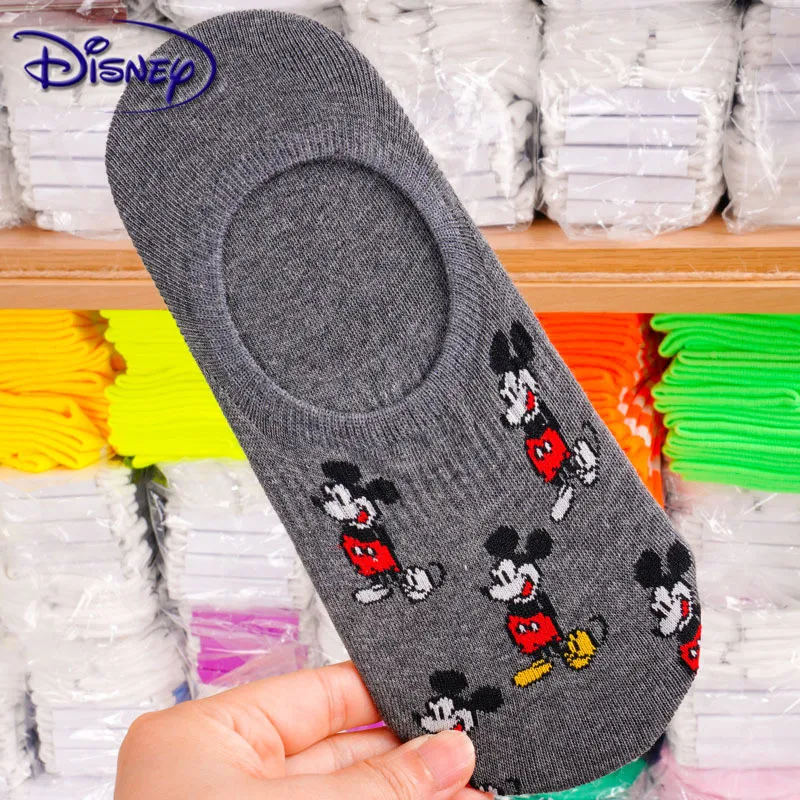 Disney новые мужские Носки с рисунком Микки Мауса хлопковые носки мужские повседневные носки большого размера