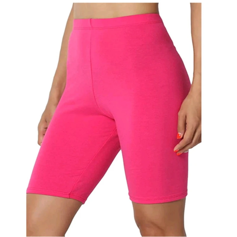

Seamless Biker Shorts Women Solid Push Up Fitness Shorts High Waist Clothing Workout Short Comfortable Female