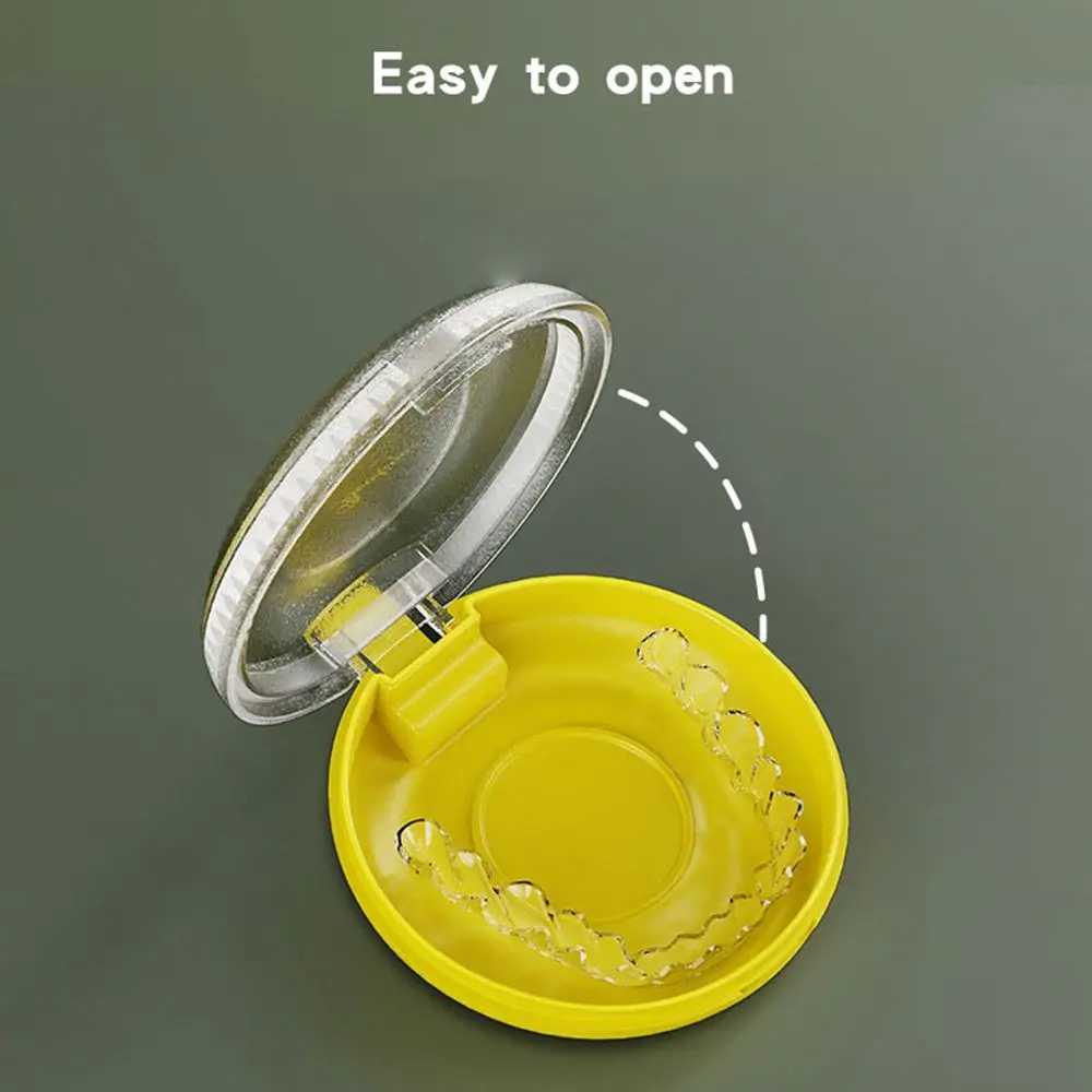 Ортодонтический зубной фиксатор портативный невидимый контейнер для