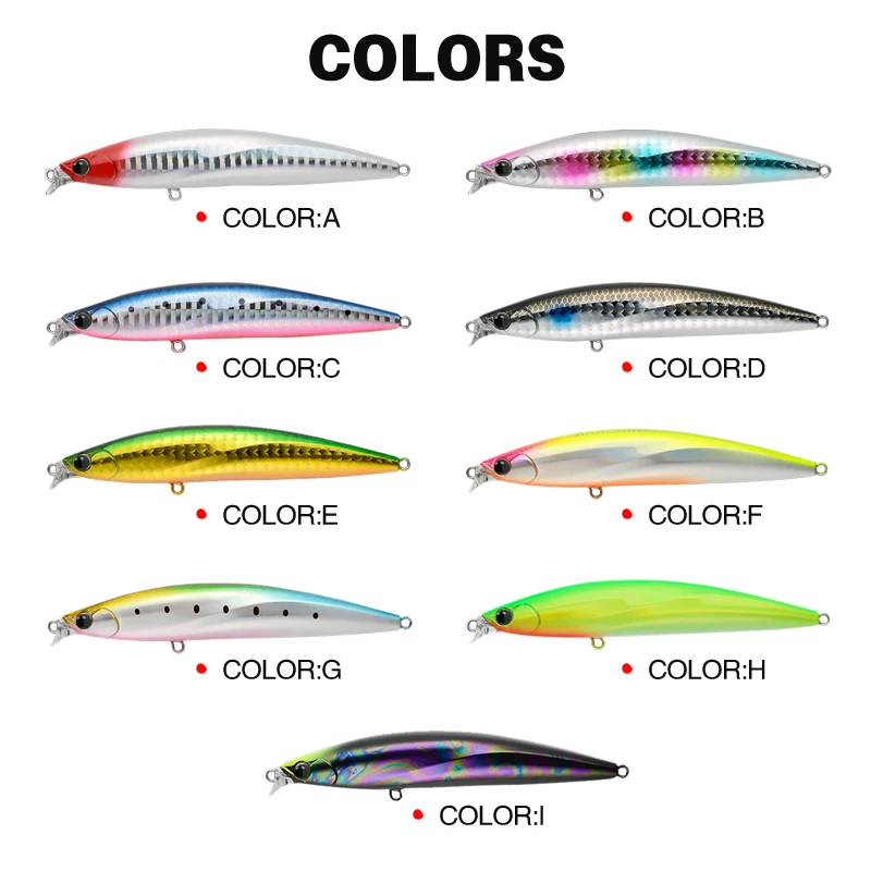 Lubit Рыбалка 2021 приманка iBORN 98F с постепенным увеличением плавающий воблер типа