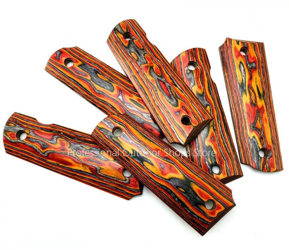 

TOtrait 1911 Grips 1911 Accessories Modified Composite Color Wood Handle Material