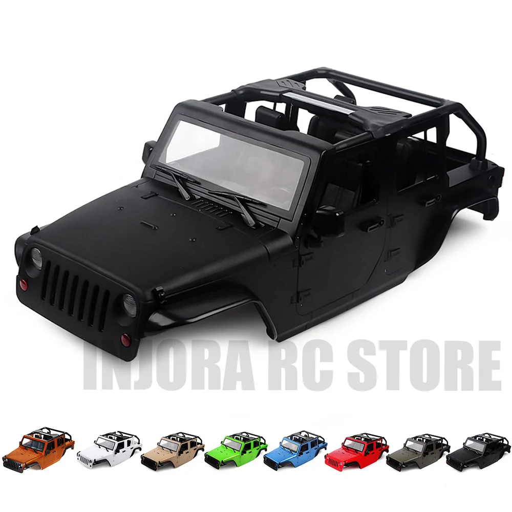 313 мм Колесная база открытая Автомобильная оболочка 9 цветов в наличии для 1/10 RC Rock