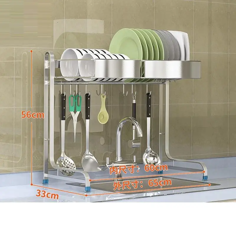 Dish Drainer Afdruiprek Organization Sink Stainless Steel Rack Cozinha Cuisine Cocina Organizador Mutfak Kitchen Organizer | Дом и сад