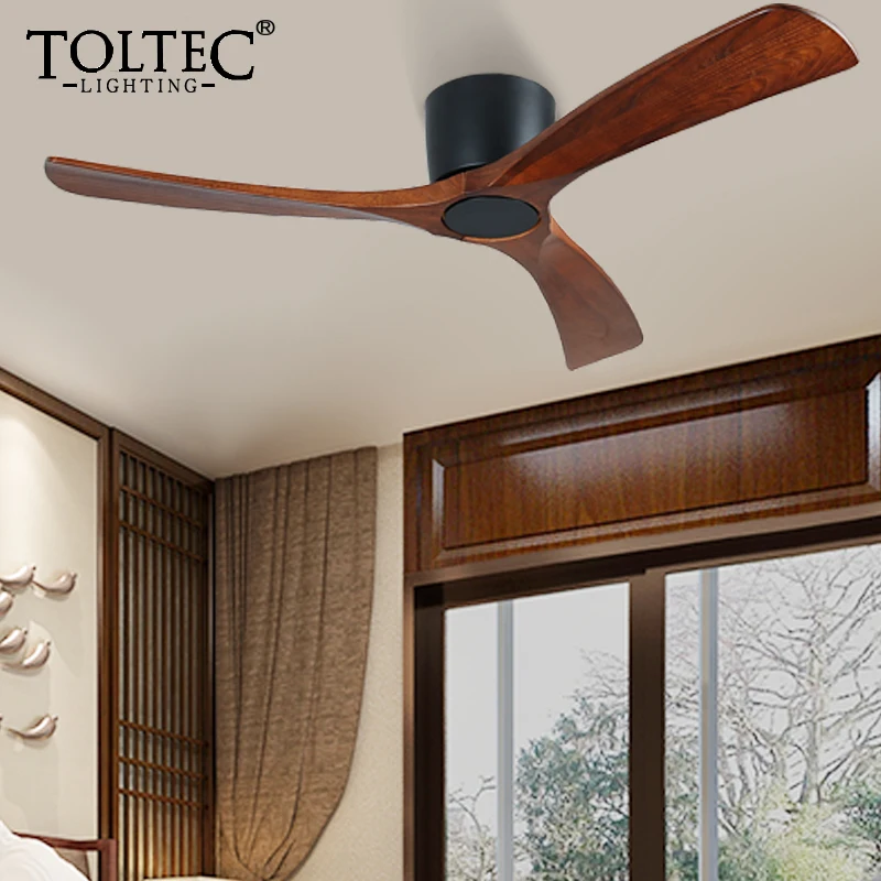 Потолочный вентилятор 56 дюймов низкий напольный черный Dc с дистанционным