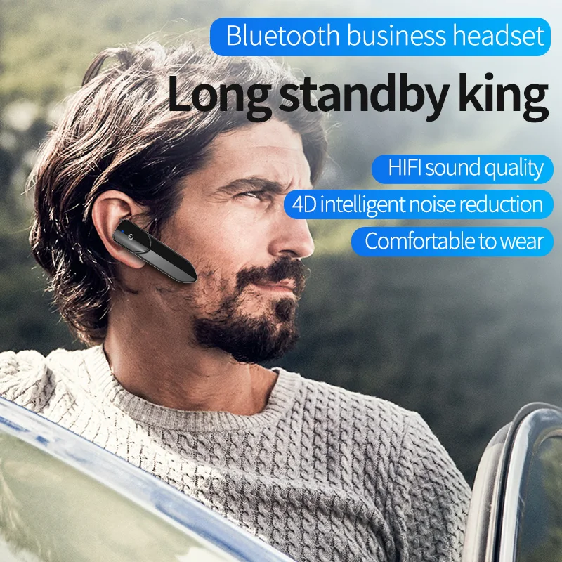 V19 Bluetooth наушники мини Беспроводной Бизнес стерео хэндс-фри набор Шум Conceling