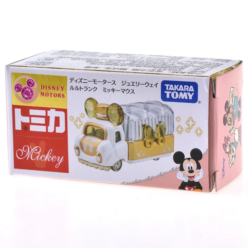 S01 Takara Tomy Tomica Disney Motors ювелирные изделия Weir Lulu багажник Микки Маус металлическая
