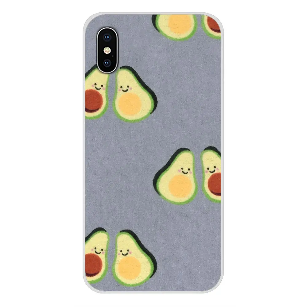 Аксессуары чехлы для телефонов Чехлы с милым рисунком авокадо еды Xiaomi Redmi 4A S2 Note 3