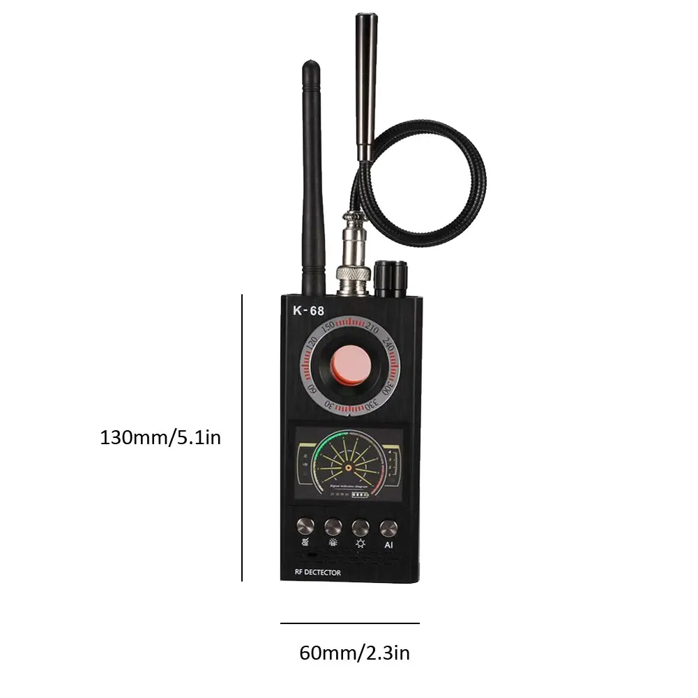 anti wireless rf signal detector bug gsm gps tracker hidden camera eavesdropping device military professional version k18 free global shipping