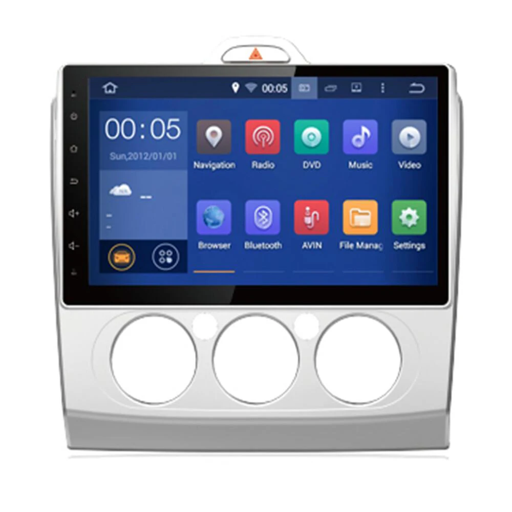 

2din 9 Inch Android 10 4G+32G Car Dvd Gps For Ford Focus 2 2006-2011 With Wifi/gps Navi/fm/am Radio/bluetooth/ Tape Recorder