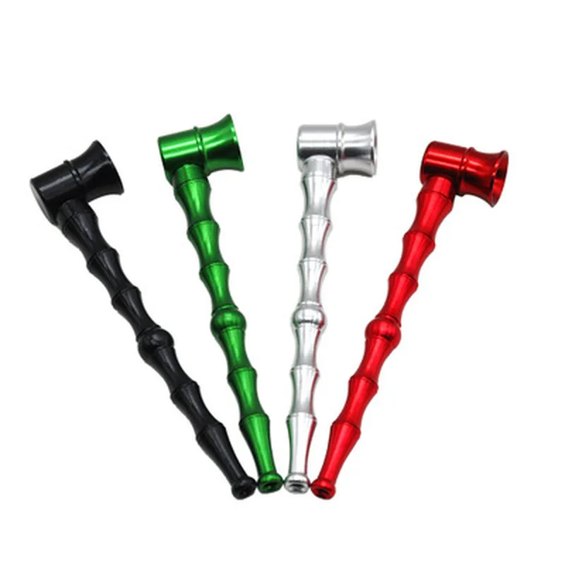 Маленькие бамбуковые Табак Стебли Smok металлические трубы портативные