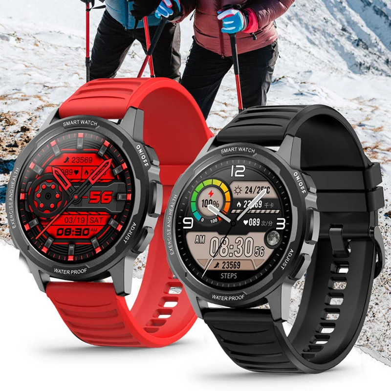 

Smart Watch Fitness Tracker Full Touch Heart Rate Blood Oxygen Waterproof Message Reminder Men Women Smartwatch for IOS Android