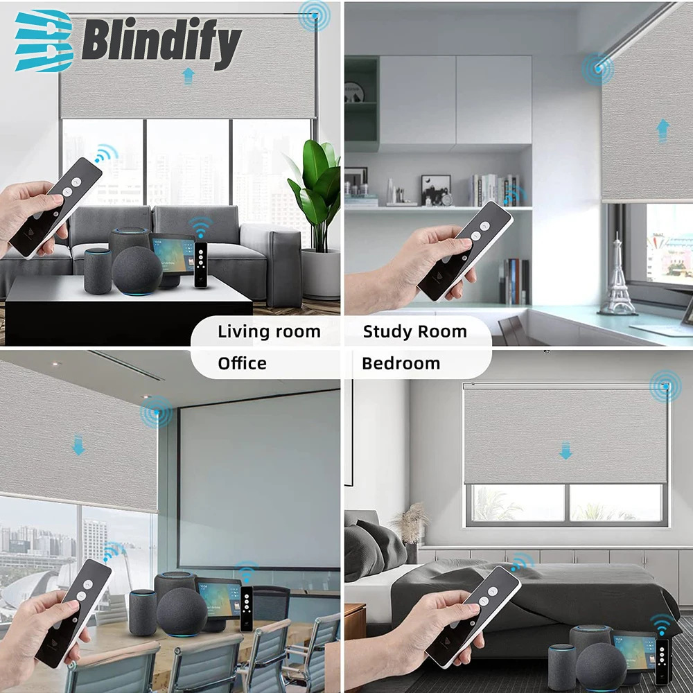 Умное приложение Blindify с поддержкой Wi-Fi и голосовым управлением | Дом сад