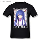 Винтажная футболка с круглым вырезом, с коротким рукавом