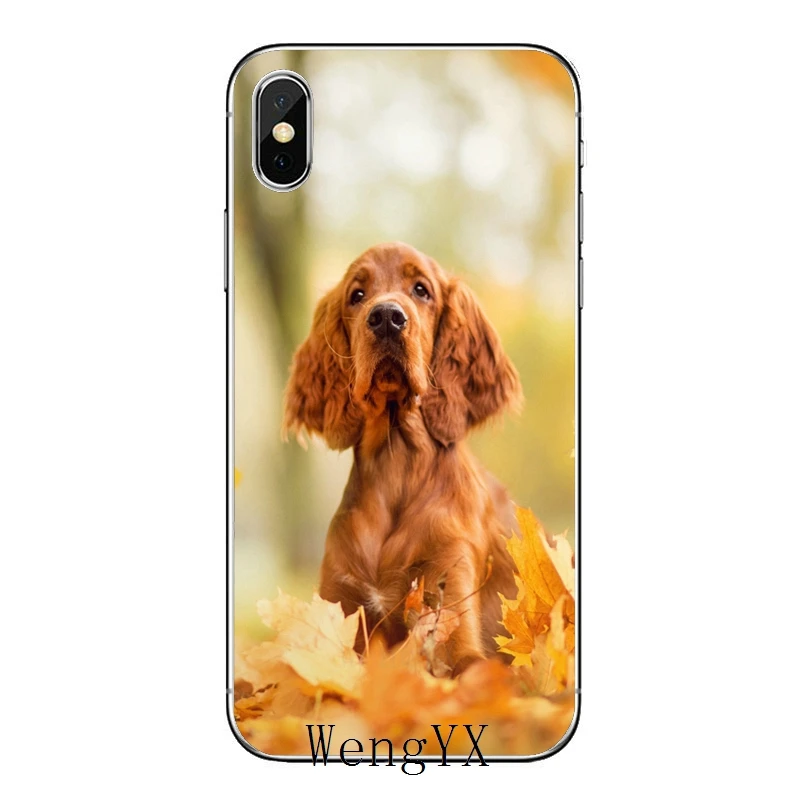 Spaniels аксессуары для щенков собак чехол телефона Huawei P30 P20 Pro P10 P9 P8 Lite Y5 Y6 Y7 Y9 P Smart Plus