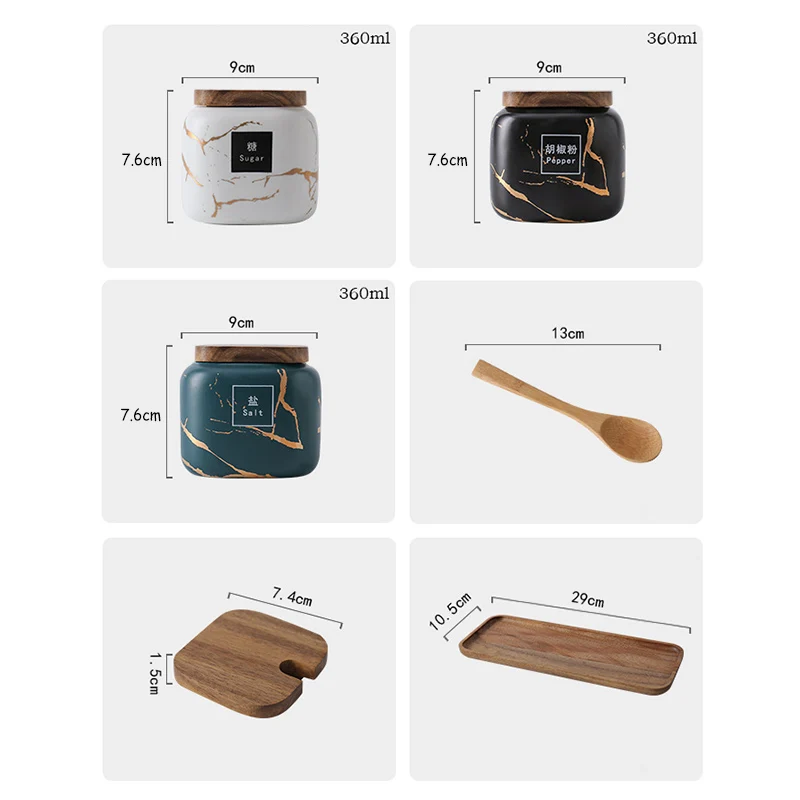 Стеллаж для специй в скандинавском стиле Baffect керамические кухонные аксессуары с