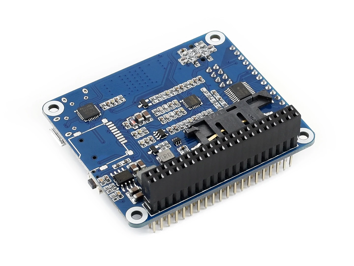 Шляпа Waveshare SIM7600A H 4G шляпа 4G/GNSS для Raspberry Pi поддерживает LTE CAT4 в основном применима