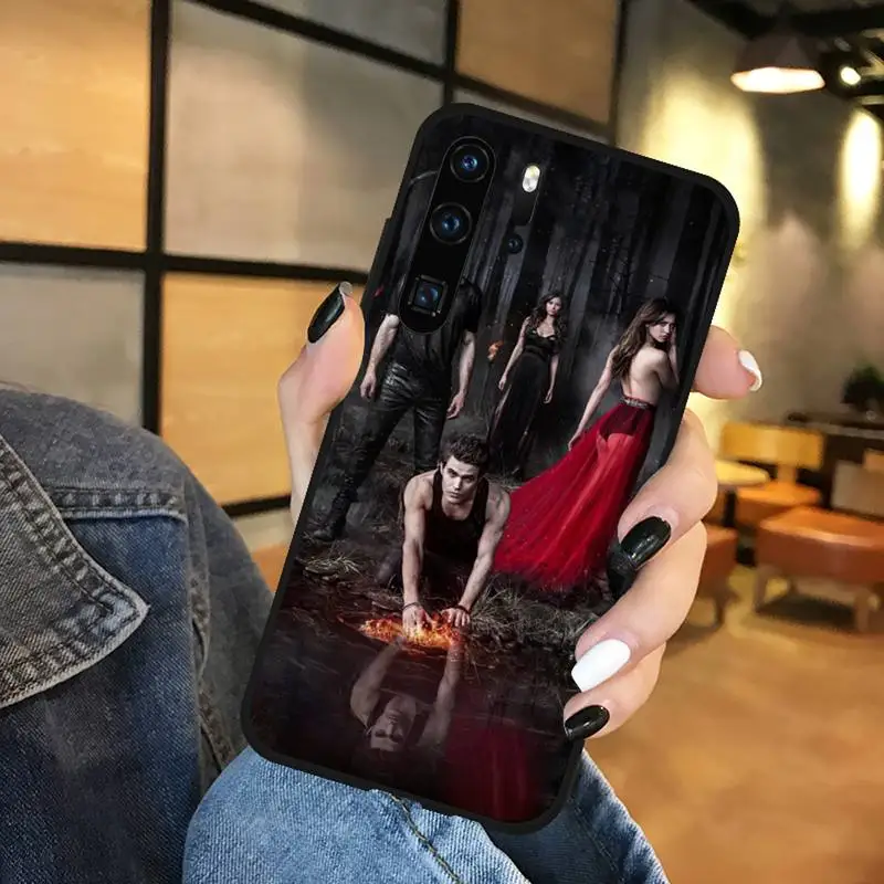 

Vampire Diaries Phone Case Funda For Huawei P9 P10 P20 P30 Lite 2016 2017 2019 plus pro P smart