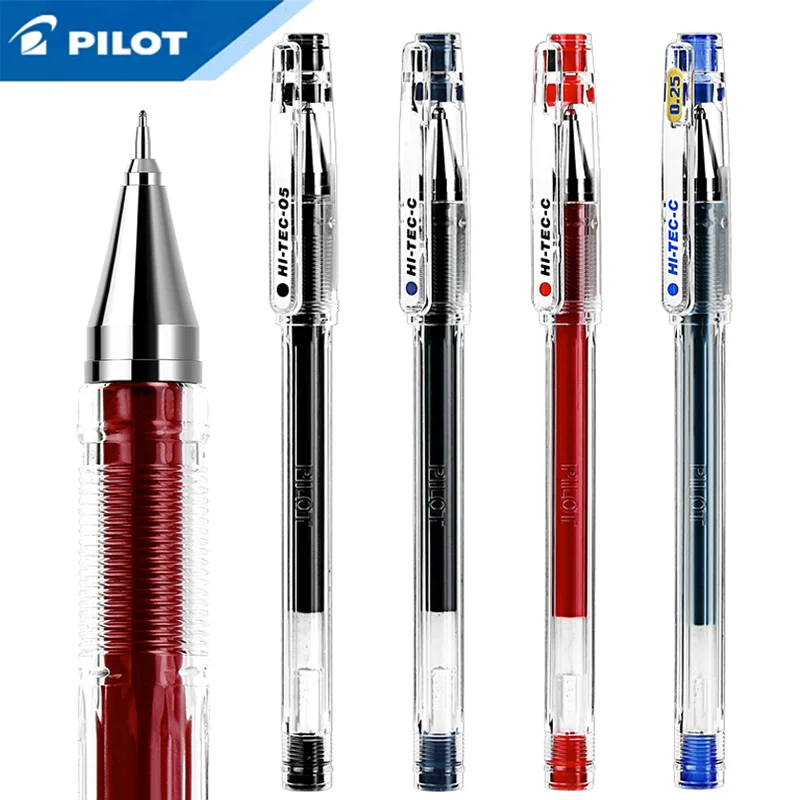 

12Pcs Japanese PILOT HI-TEC-C gel pens BLLH-20C3 BLLH-20C4 BLLH-20C5 0.25mm / 0.3mm / 0.4 mm / 0.5 mm signature gel pen