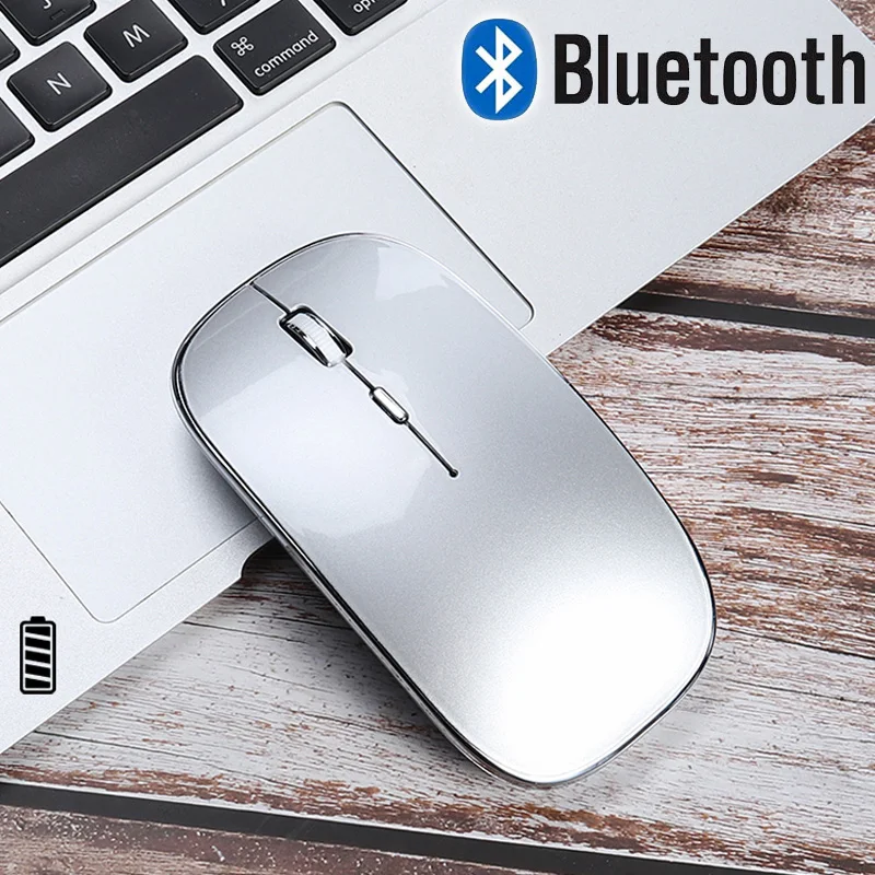 Беспроводная мышь для Macbook air/pro 13 портативная Bluetooth xiaomi huawei Lenovo перезаряжаемая