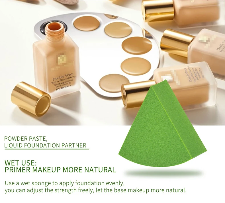 Нарезанный косметический слоеный Веерообразный Одиночный пакет влажный и сухой