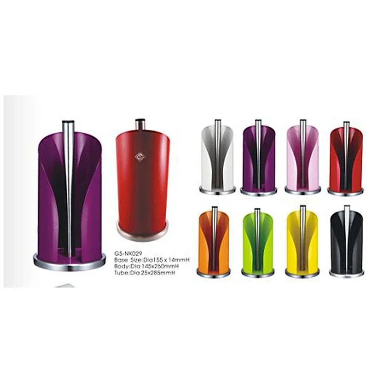 

Roll Paper Holder Stainless Steel Kitchen Paper Towel Holder Durable and Safe Hotel Household Goods JS23
