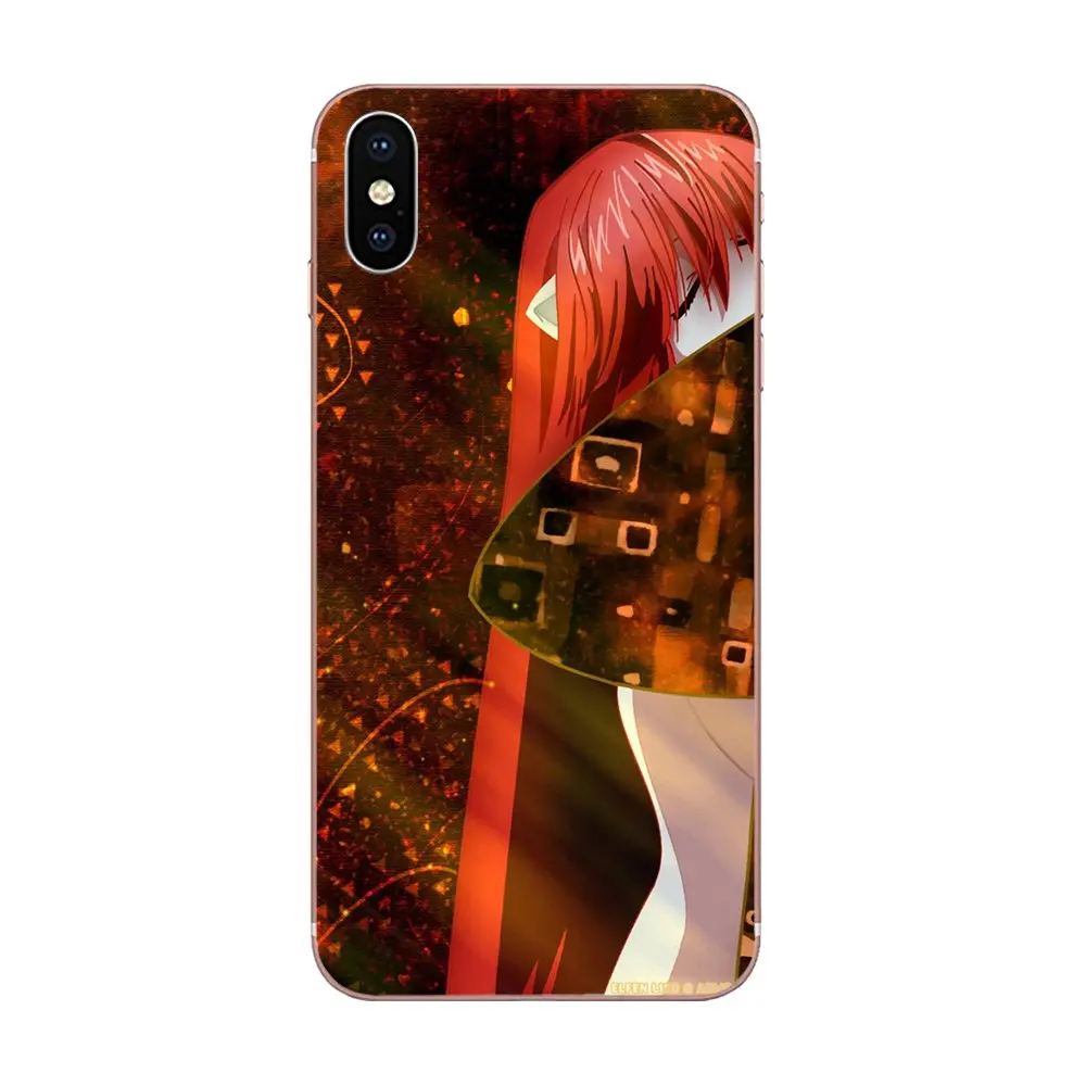 Мягкий Кап крышка Эльфийская песня аниме девочка плакат для Galaxy Grand A3 A5 A7 A8 A9 A9S On5