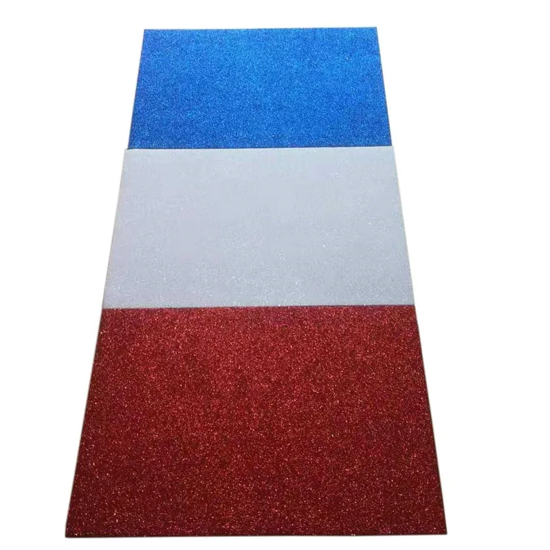 Блестящая пенная бумага 10 листов для рукоделия золотой порошок ЭВА-губка