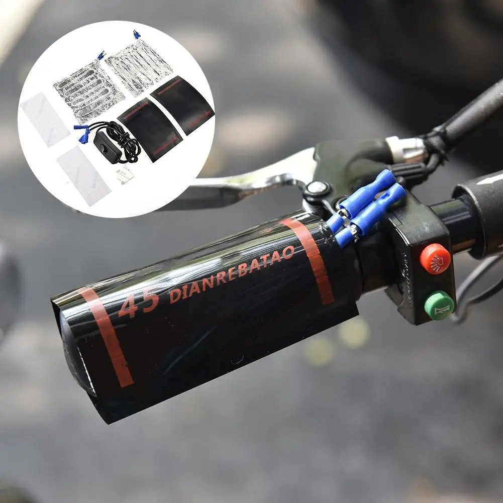 Горячая продажа черный 15W12V Motos мотоцикл руль электрический горячий Подогрев