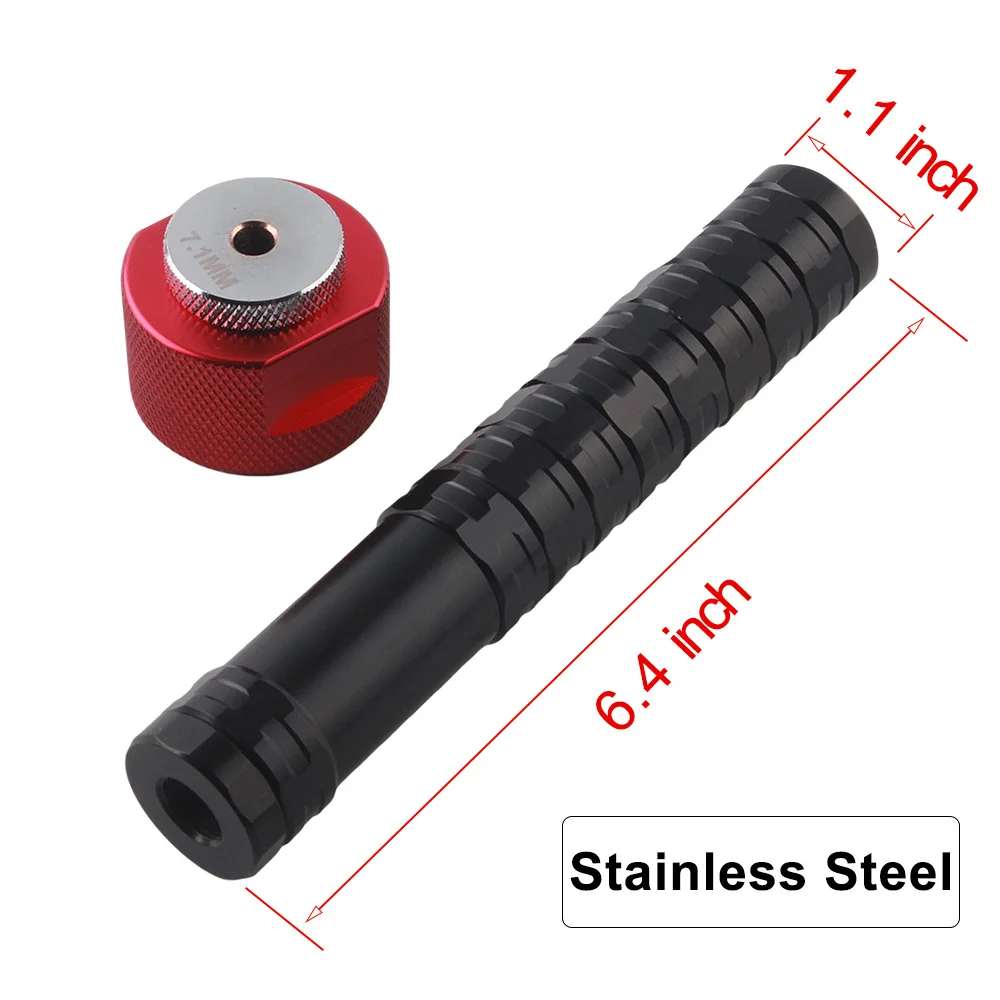 

1.1 inch stainless steel Fuel Filter car engine for 223 5.56 solvent traps modular adapter 1/2x28 5/8-24 MST