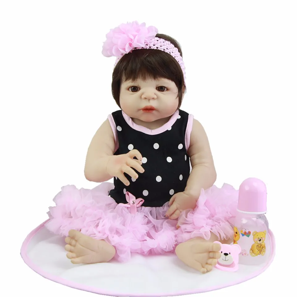 Игрушка Reborn Baby силиконовая виниловая Реалистичная 23'' | Игрушки и хобби