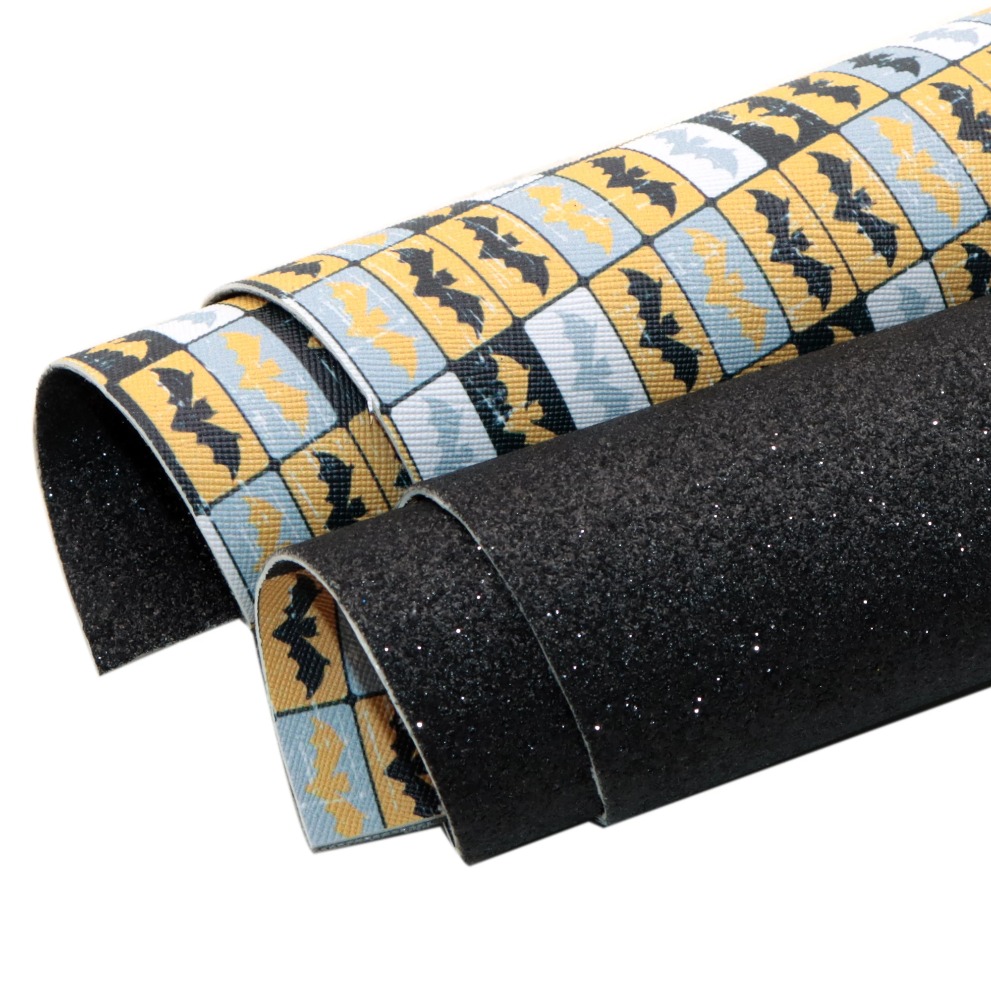 Листы из искусственной кожи с леопардовым принтом для Хэллоуина двусторонняя