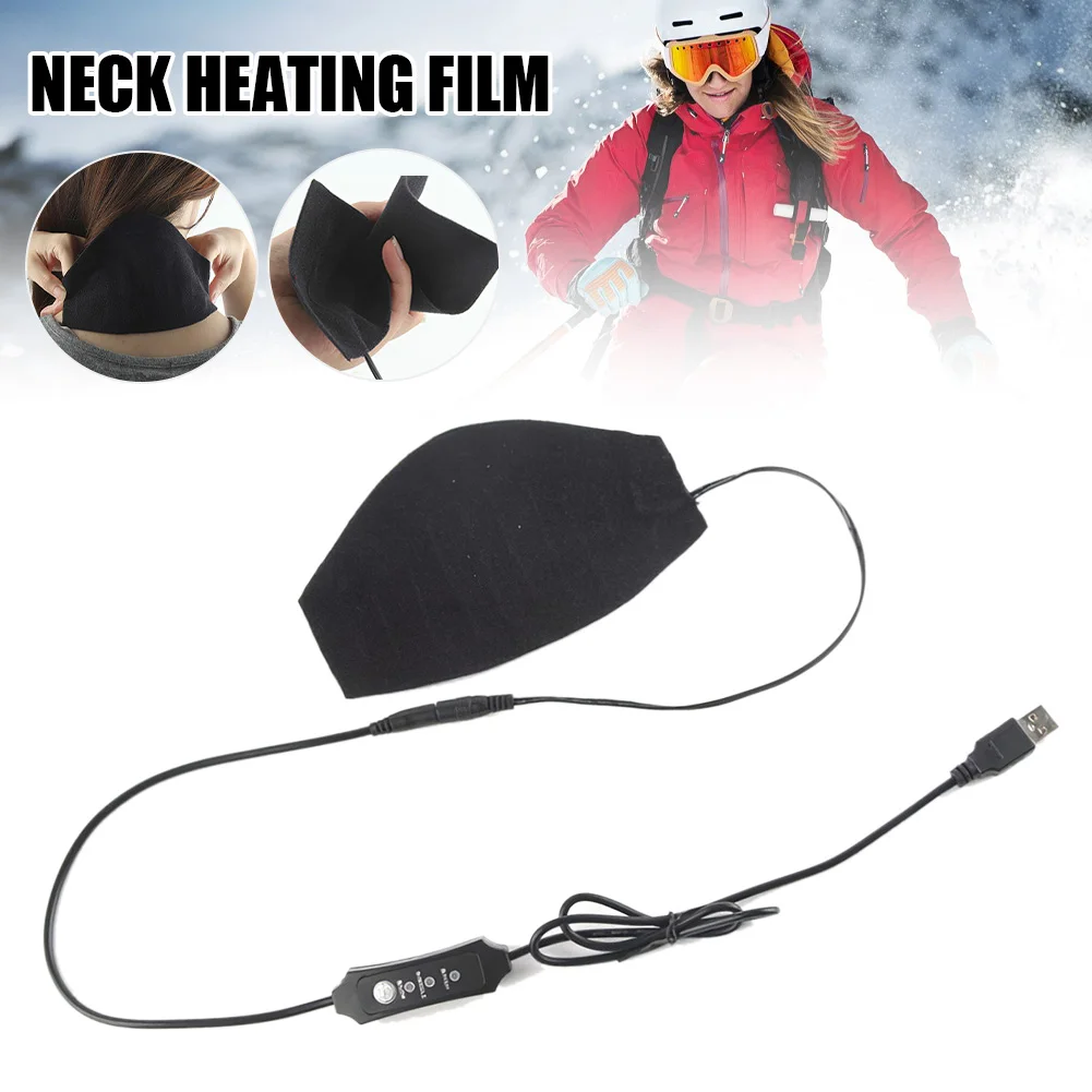 

Neck Heating Film USB 3-speed Temperature Control Accessories Breathable Soft Improve Sleep Quality Promote Blood Circulation