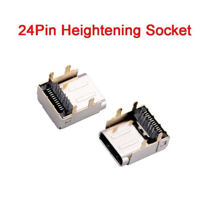 

2 шт./5 шт., разъем для подзарядки Micro USB Type-C