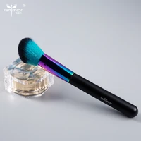 anmor 1pcs synthetic hair contour powder makeup brush for cosmetic copper bronzer make up brushes with wood handle