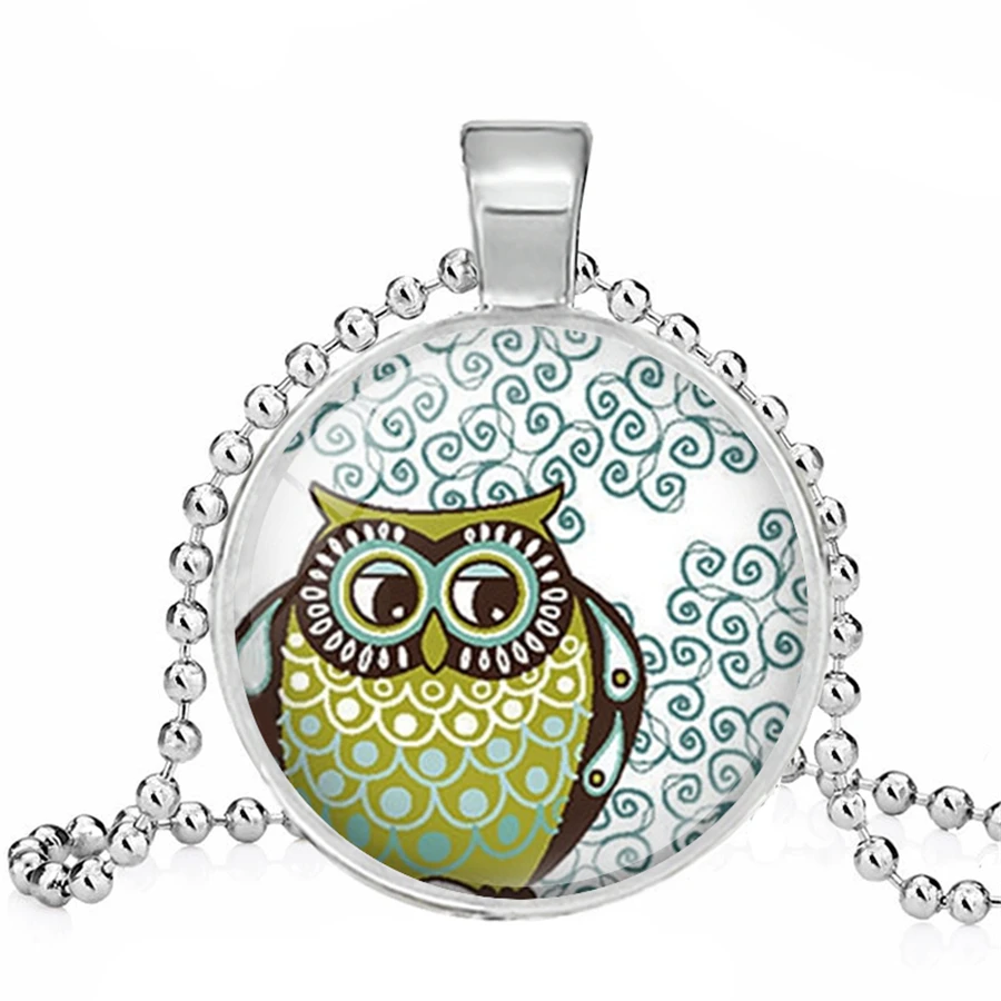 Черная птица ожерелья черная кулон с вороном жуткая ворона фото стеклянный купол