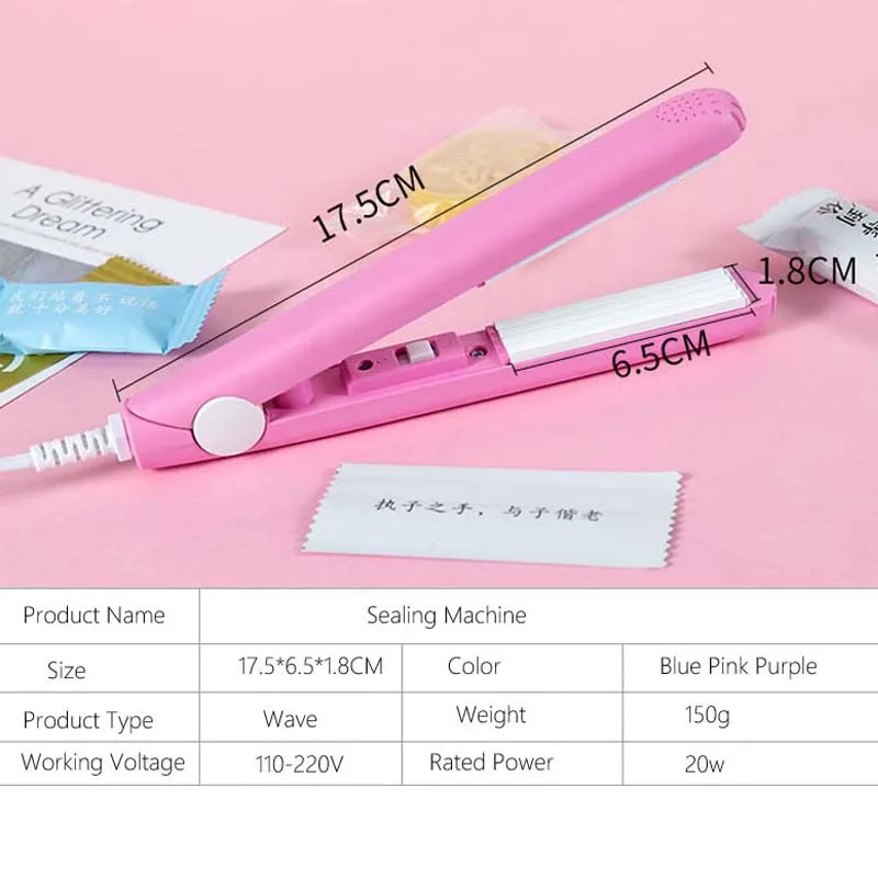 Мини креативная вакуумная сумка для еды герметик практичная Бытовая