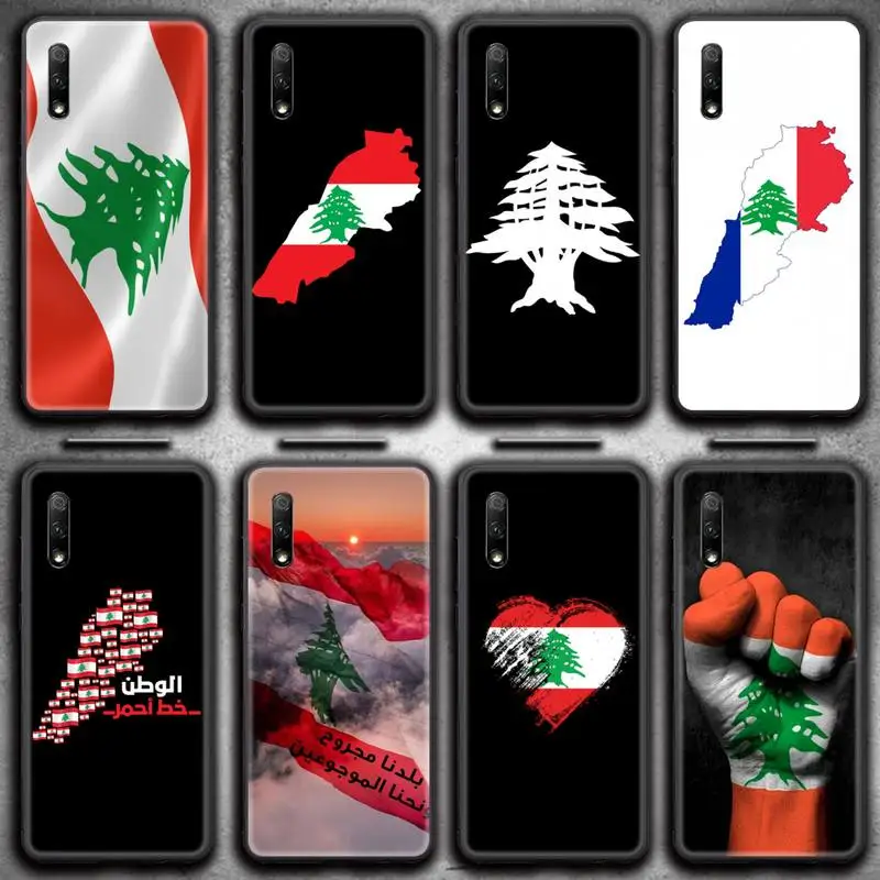 

Lebanon Flag Phone Case for Huawei Honor 30 20 10 9 8 8x 8c v30 Lite view 7A pro