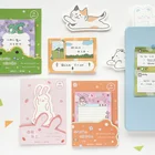 4 шт. мультфильм животных счастливую жизнь блокнот для заметок на клейкой основе 