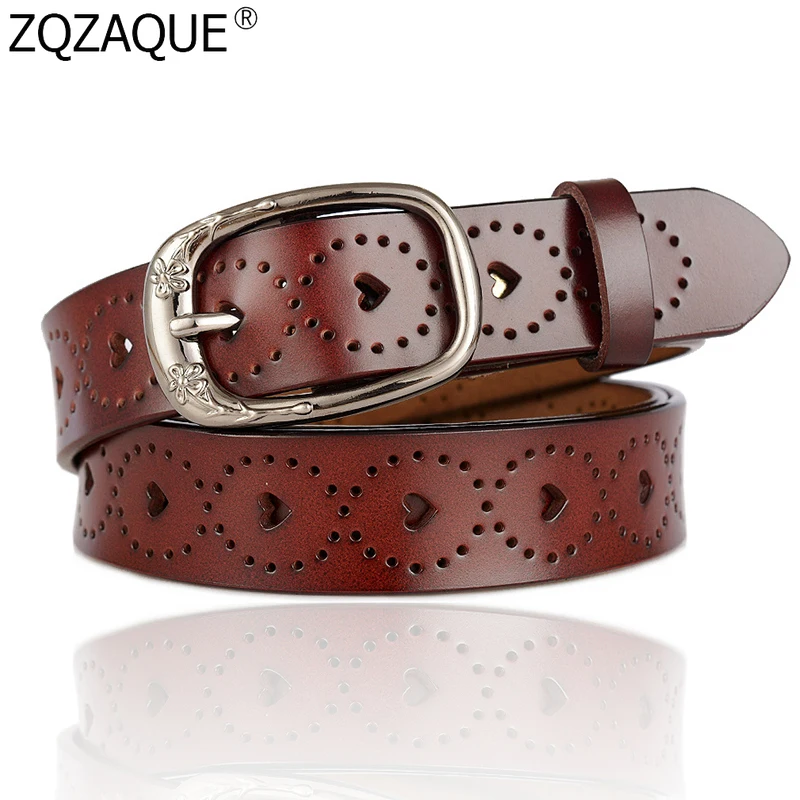 Высокое качество Женский Повседневный ремень натуральная кожа с пряжкой ремни