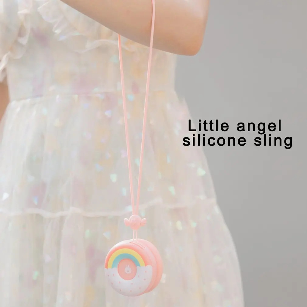 

Usb Charging Leafless Hanging Neck Fan Two-gear Adjustable Outdoor Hanging Neck Fan Summer Cooling Fan