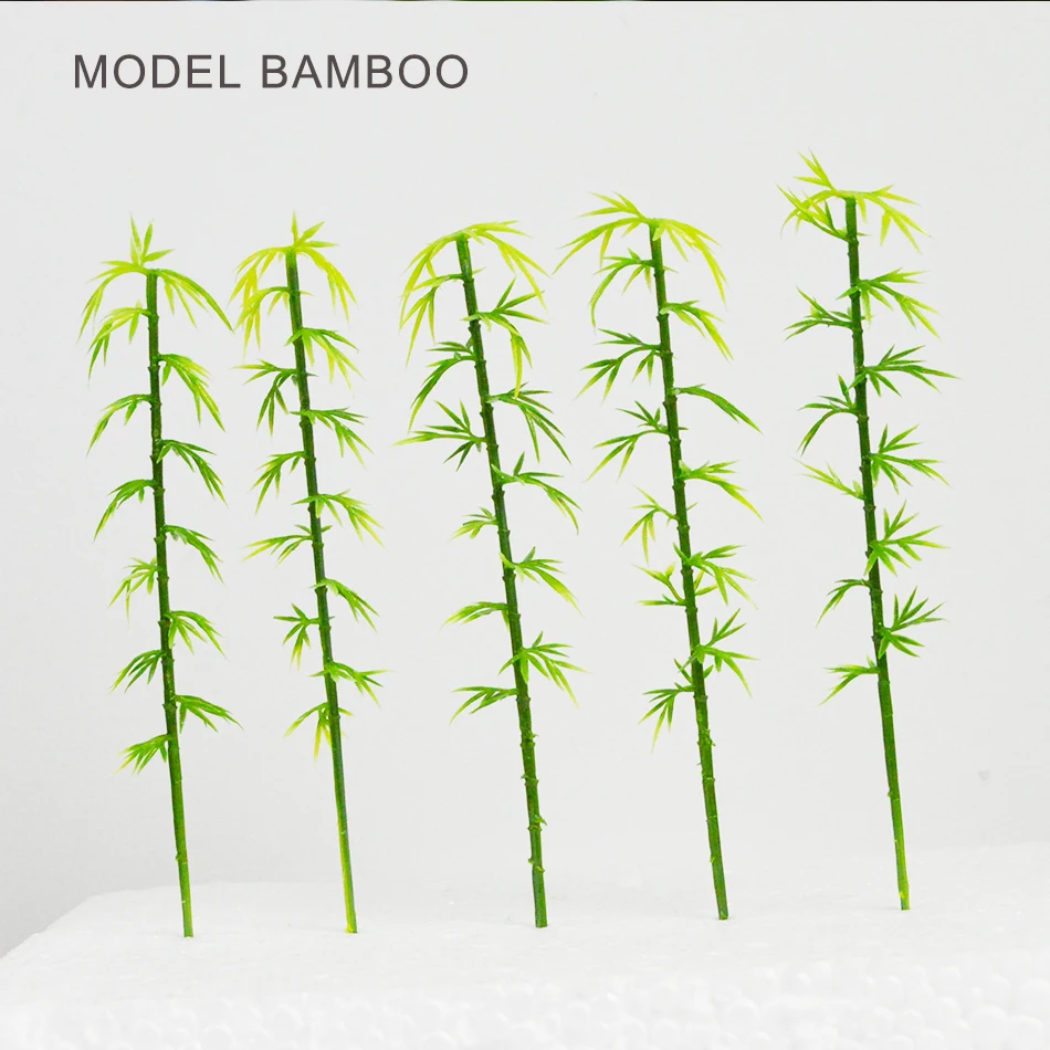 Миниатюрные модели деревьев ландшафта бамбуковое дерево 12 см сделай сам
