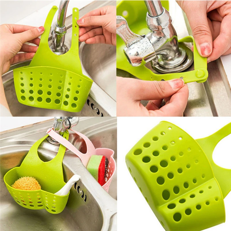 Регулируемая полка-органайзер для мыла и губки | Дом сад